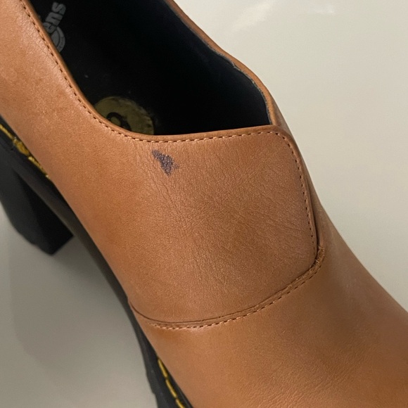 Dr. Martens CORDELIA Leather Slip On Chunky Booties EUC 90s Y2K - Picture 9 of 9